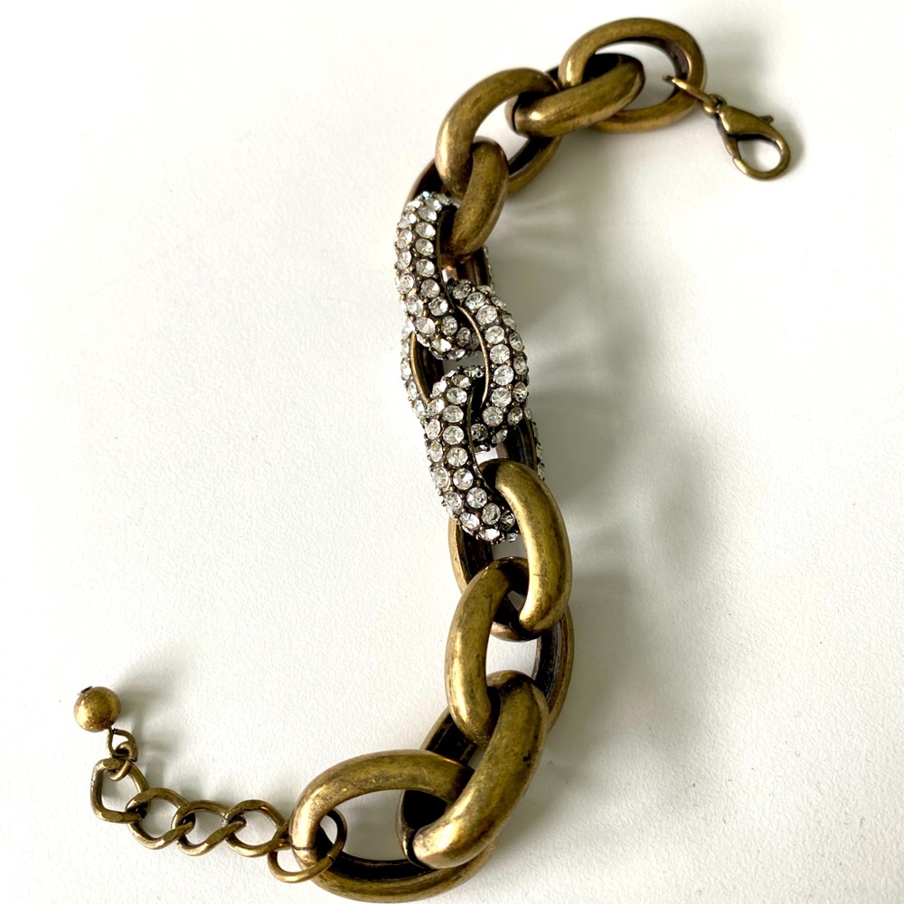 Chunky Rhinestone Bracelet - Picture 5 of 5
